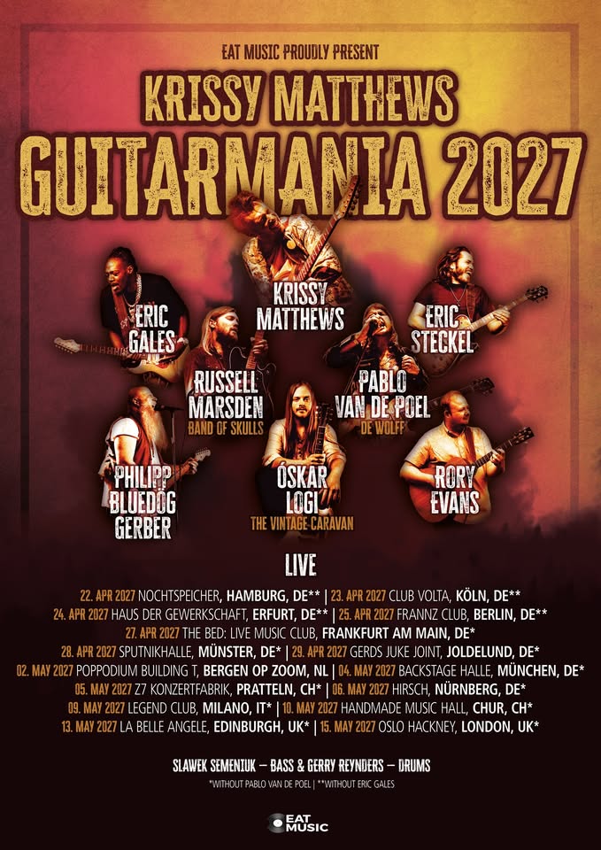 KRISSY MATTHEWS’ GUITARMANIA